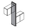 Опорная панель для подвесных шкафов 159983